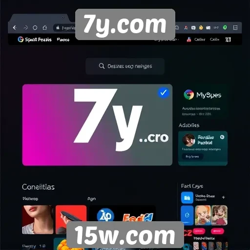 Mudanças na interface do usuário do 7y.com